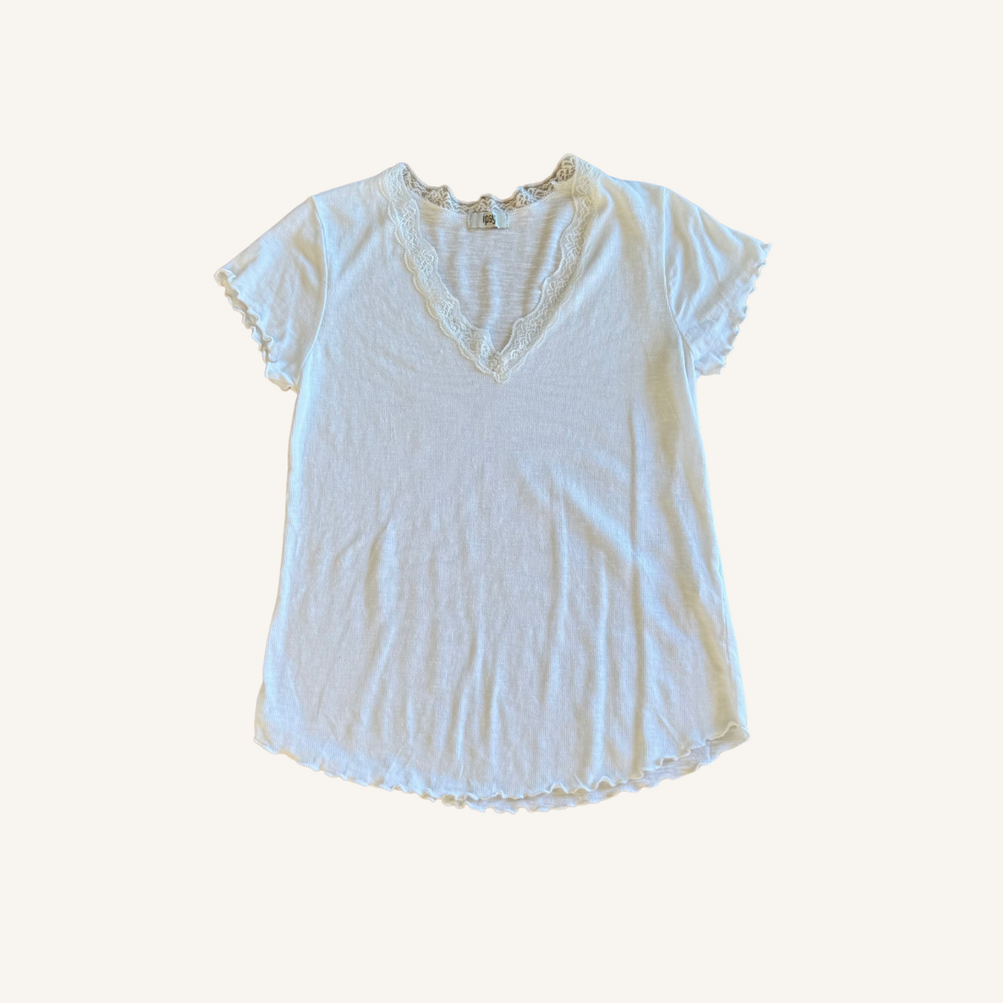 T-Shirt mit V-Ausschnitt