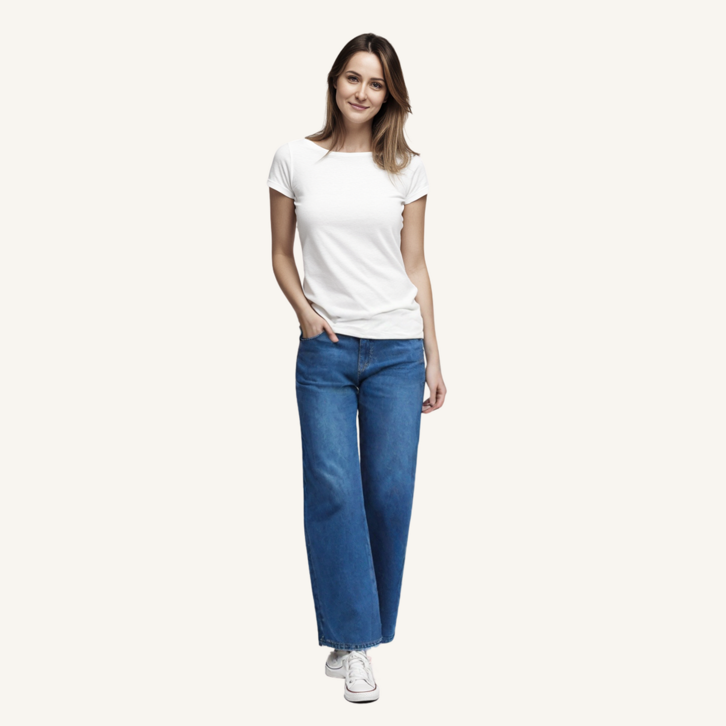 Wide Leg light denim