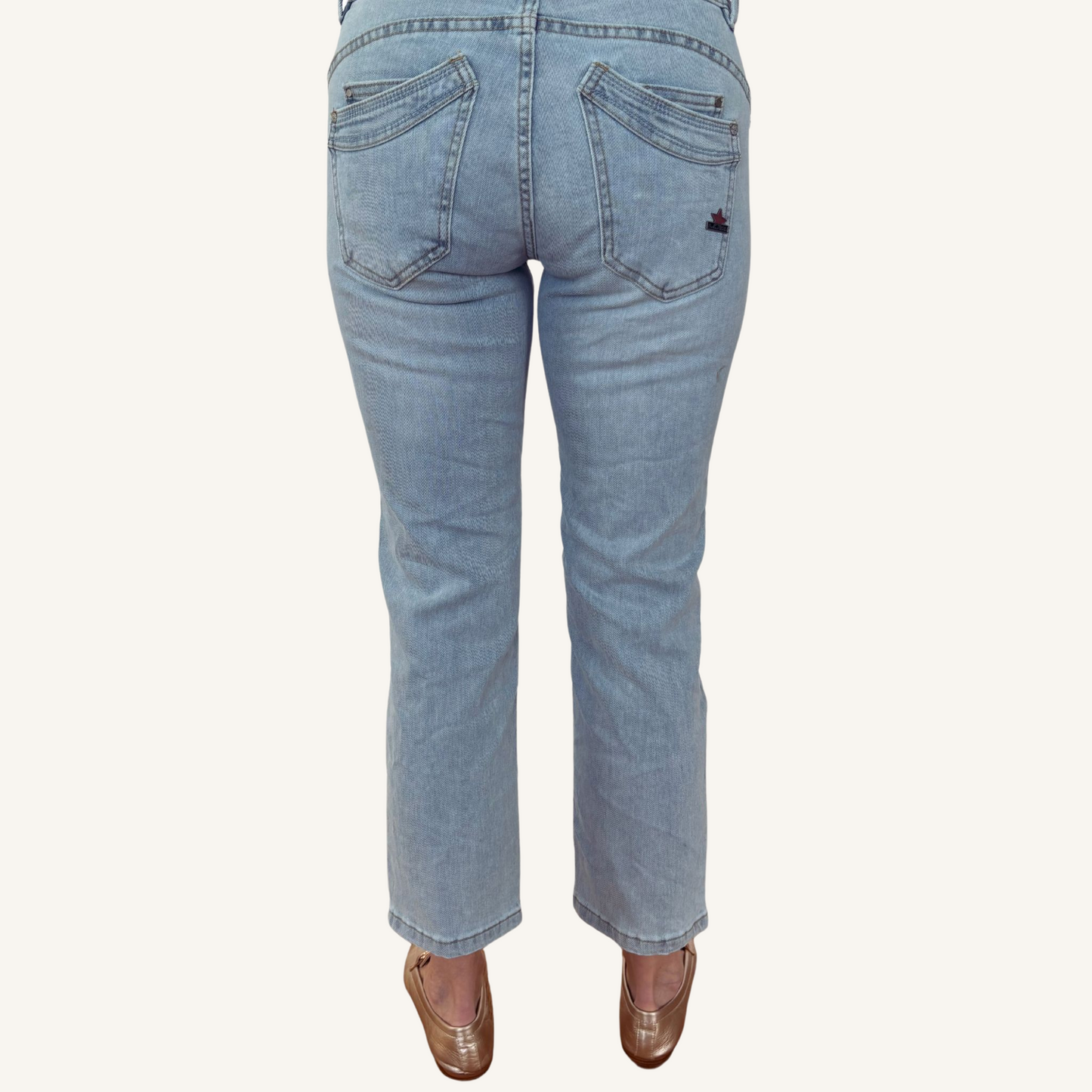 Malibu straight 7/8 stretch denim