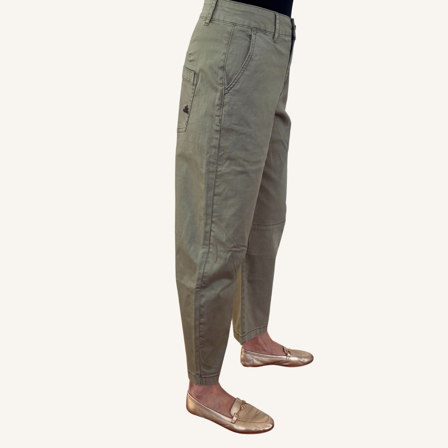 Barrel stretch twill