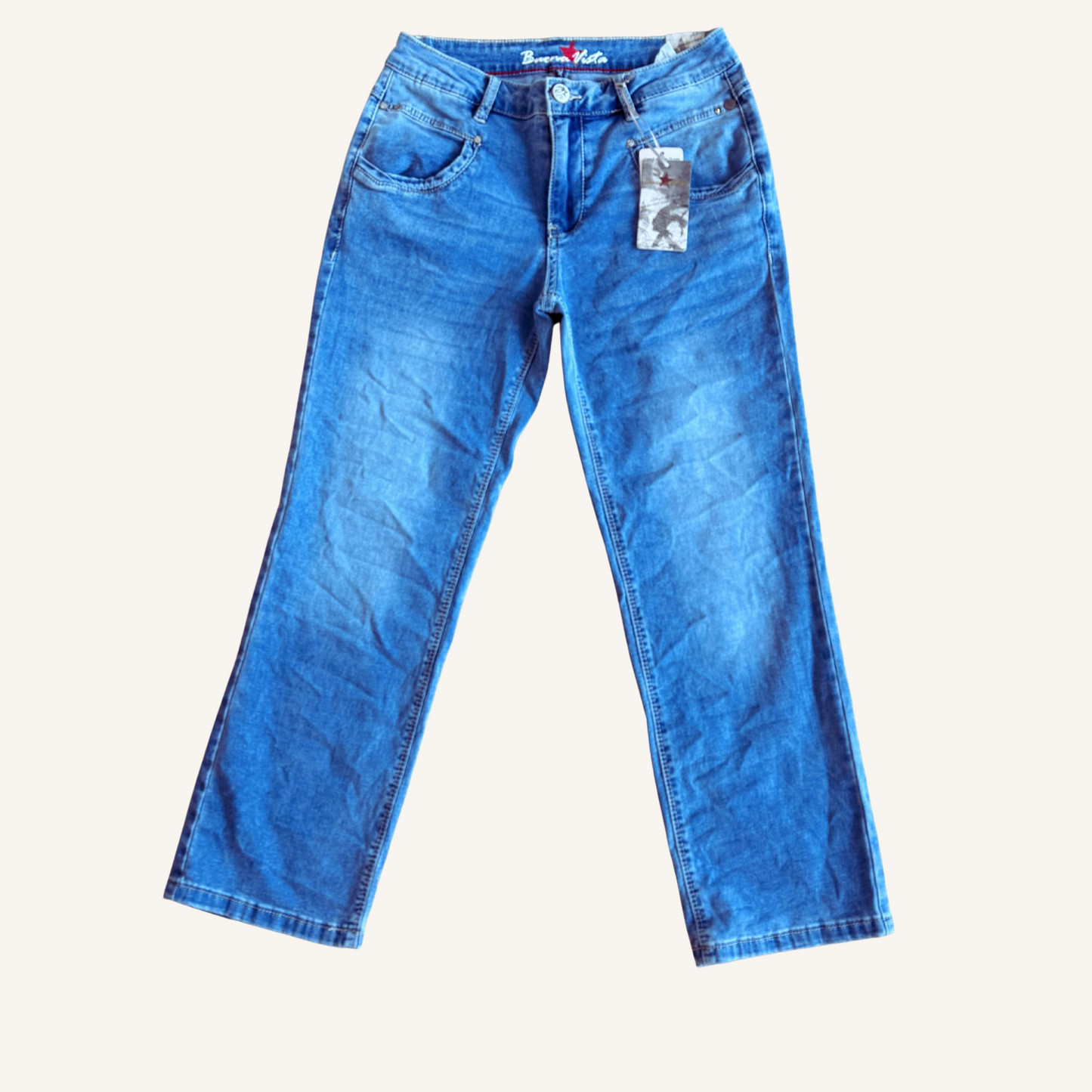 Anne C Straight 7/8 cozy denim