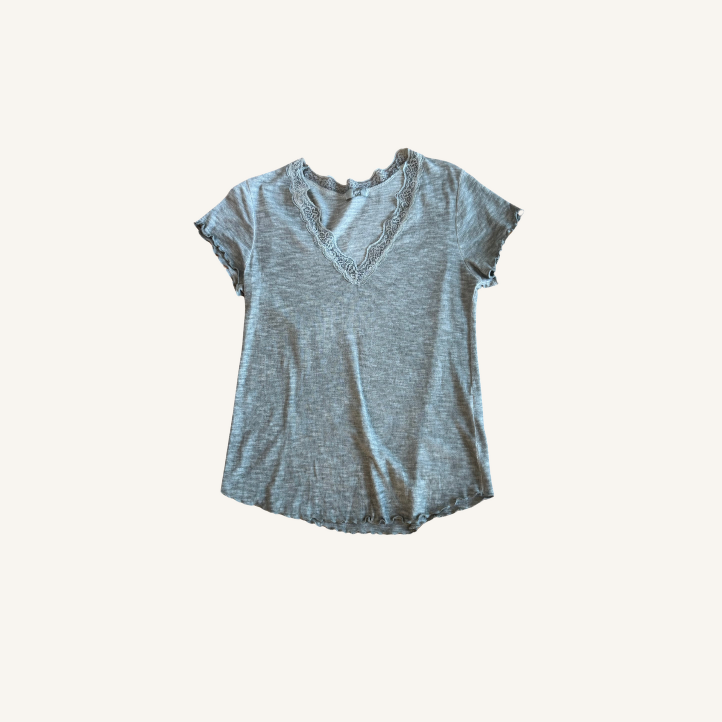 T-Shirt mit V-Ausschnitt