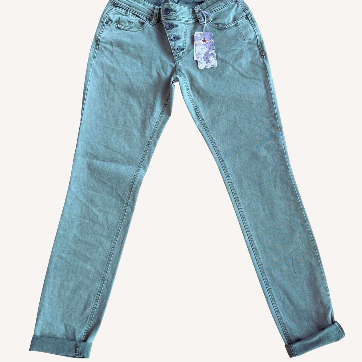 Malibu cropped stretch twill