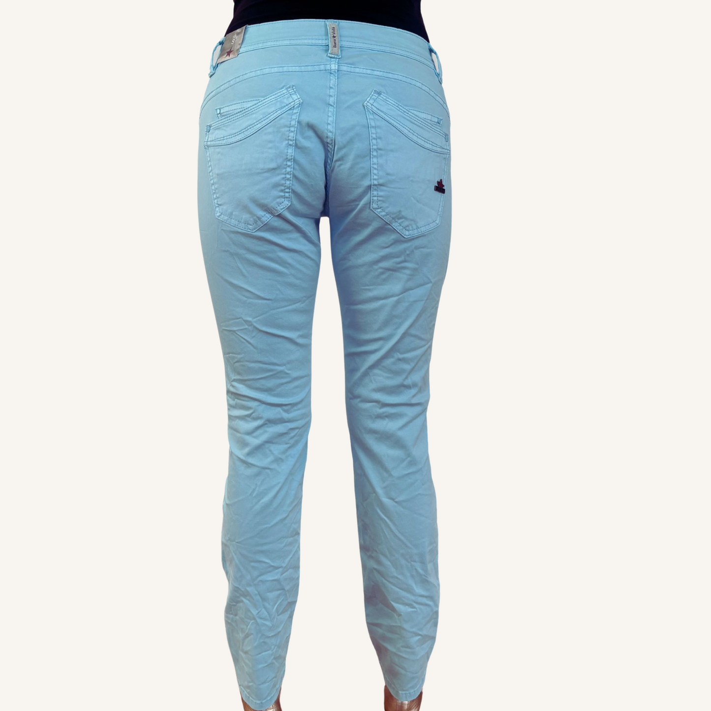 Malibu cropped stretch twill