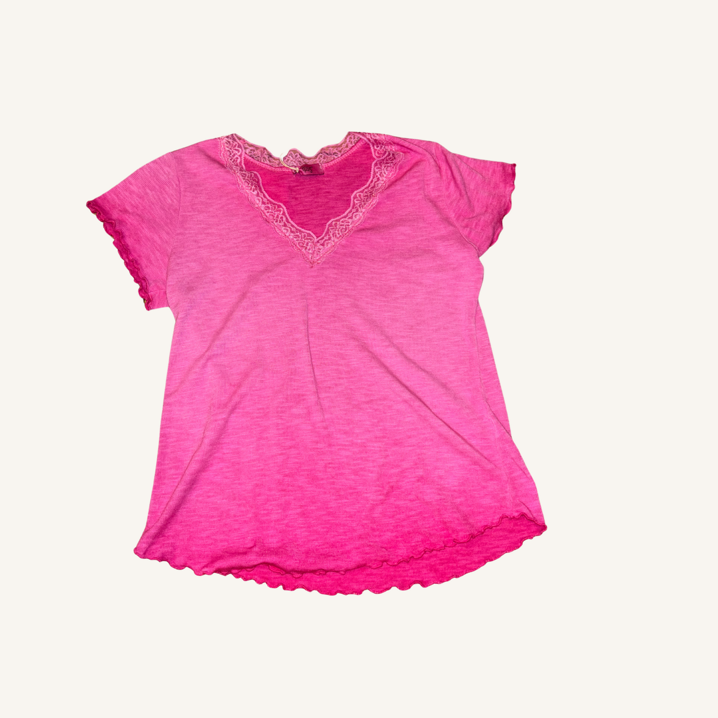 T-Shirt mit V-Ausschnitt
