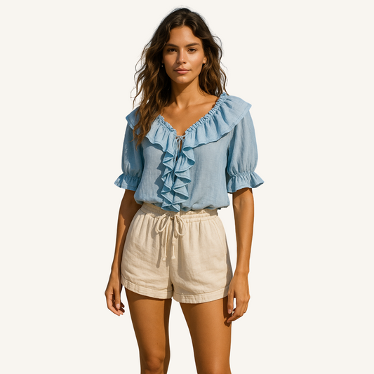 Allegra Blouse – Leichtigkeit mit Stil