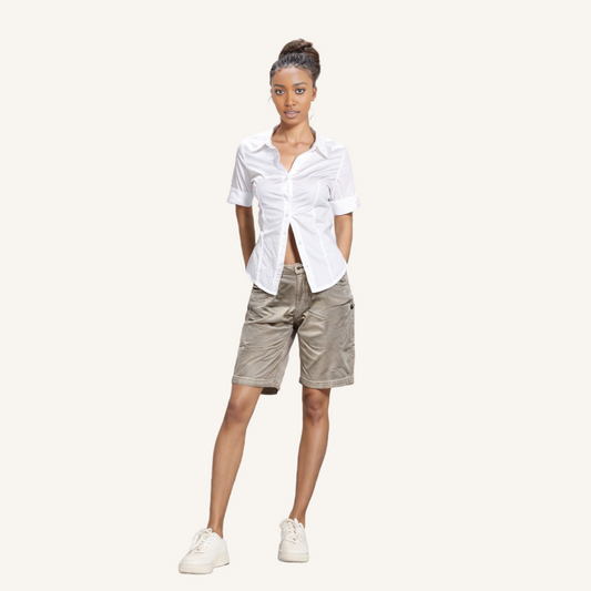 Bermuda stretch twill