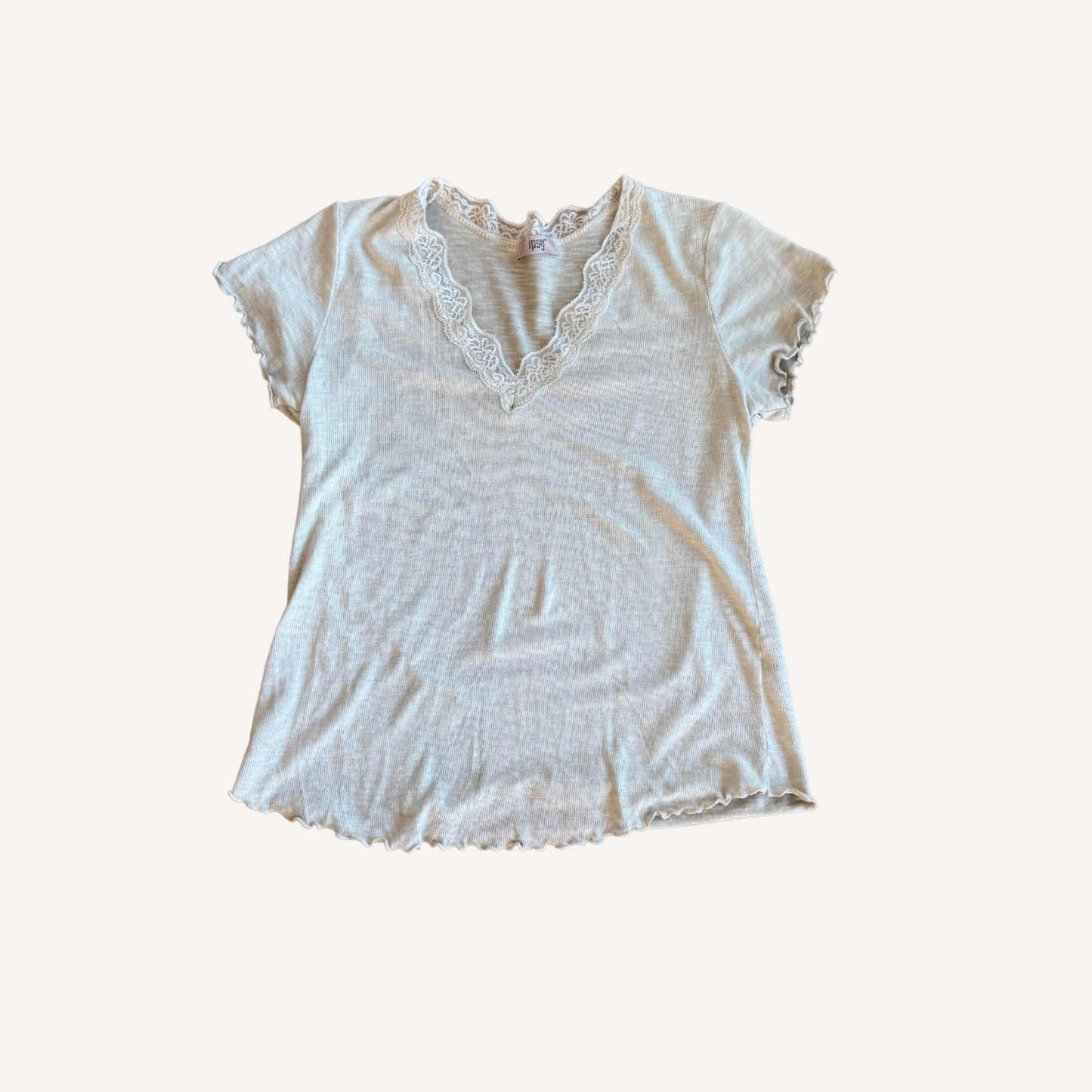 T-Shirt mit V-Ausschnitt