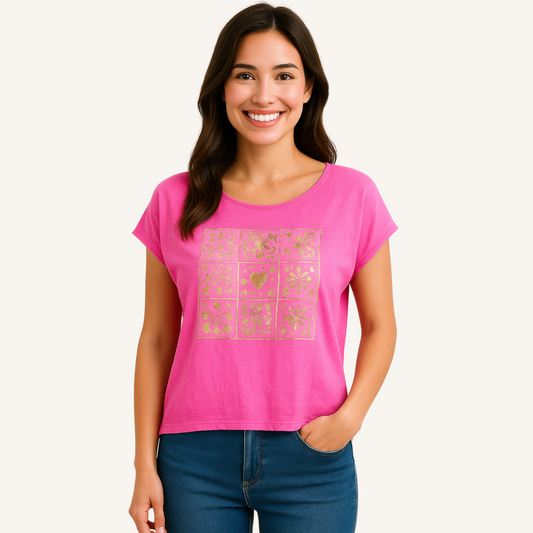 Kurzarm shirts print
